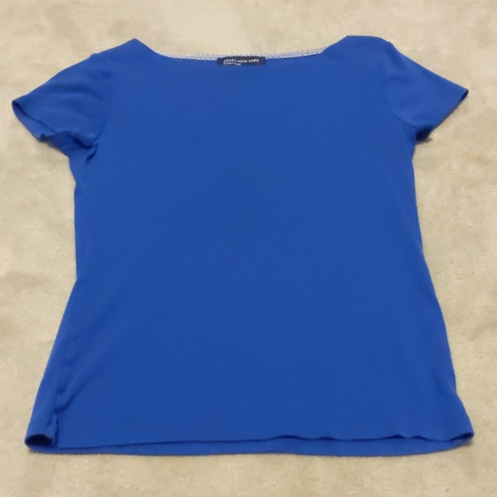 Royal blue Jones New York top